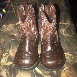 Baby size 3 cowgirl boots